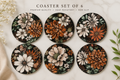 Cup Coasters 6pc